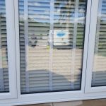 Close-up of spotless window and perfectly cleaned sills after professional window cleaning in Pontefract